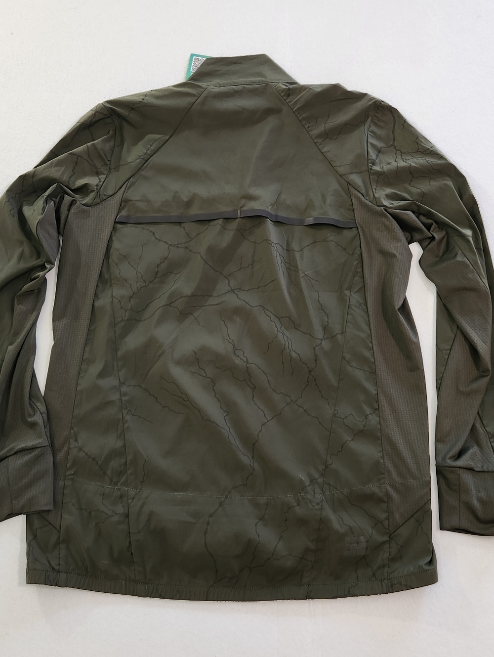 Cep Men's Olive Activating Performance Full-Zip Jacket Size Small - Picture 3 of 11